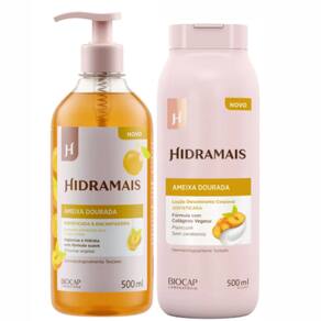 Kit Ameixa Dourada Hidramais Hidratante Corporal + Sabonete Líquido
