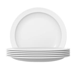 Jogo 6 Pratos Raso Opaline Gourmet 25.8 cm 554880 NadirF.
