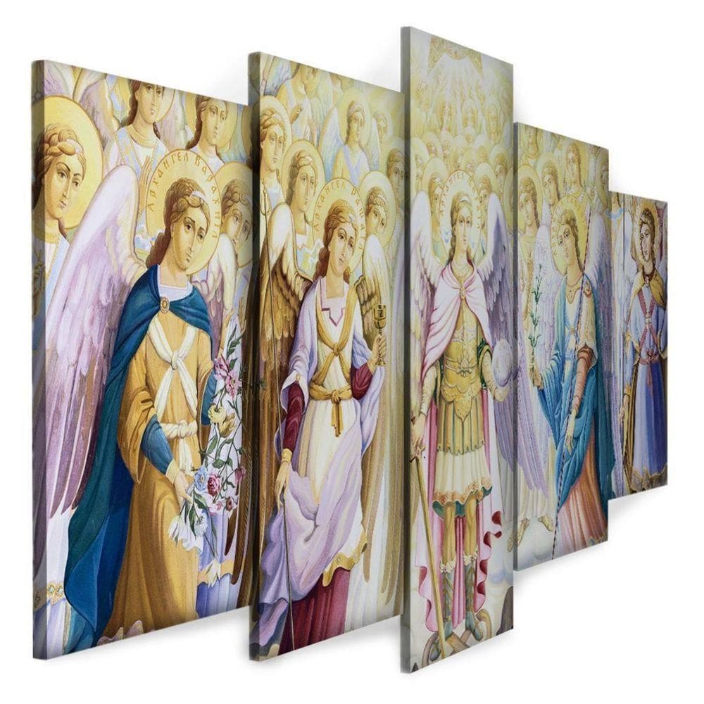 Quadro Decorativo Sala Quarto Escritório Conselho Arcanjos