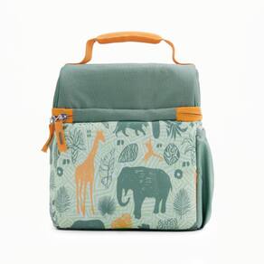 Lancheira Frasqueira Térmica Pop Top Reino Da Selva Thermos