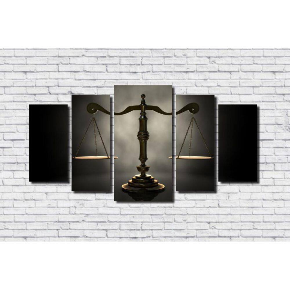 Quadro Decorativo Advocacia Balança