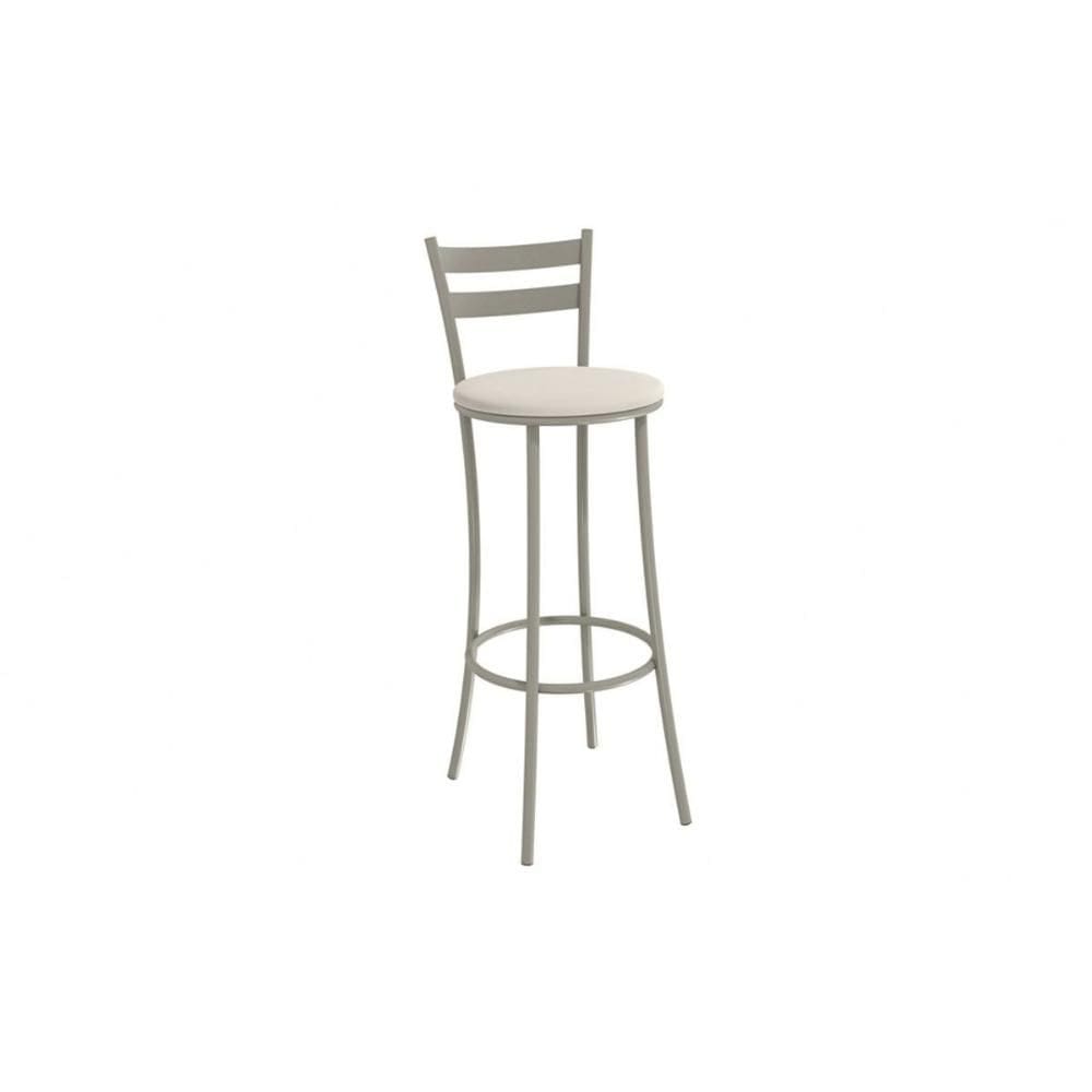 Banqueta Sala de Jantar Jade 1B699NK Aço 1 Un Niquel/ano Bege - Kappesberg