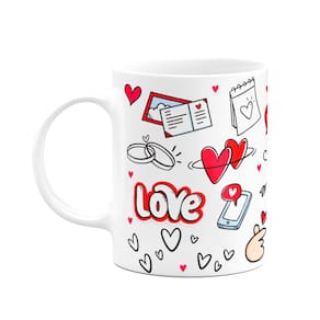 Caneca Namorados - Love - Icons moments - 325ml