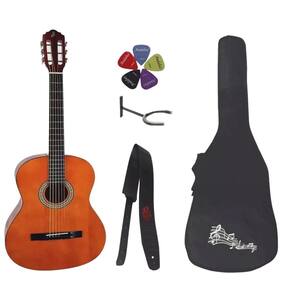 Kit Violão Giannini S14 Aço Natural + Capa Correia Suporte