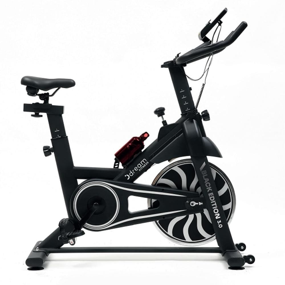 Bicicleta Spinning Ergométrica Black Edition Dream, Preta