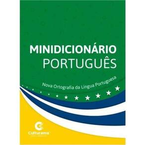 Minidicionário Escolar Português Culturama Bolsa Escolar