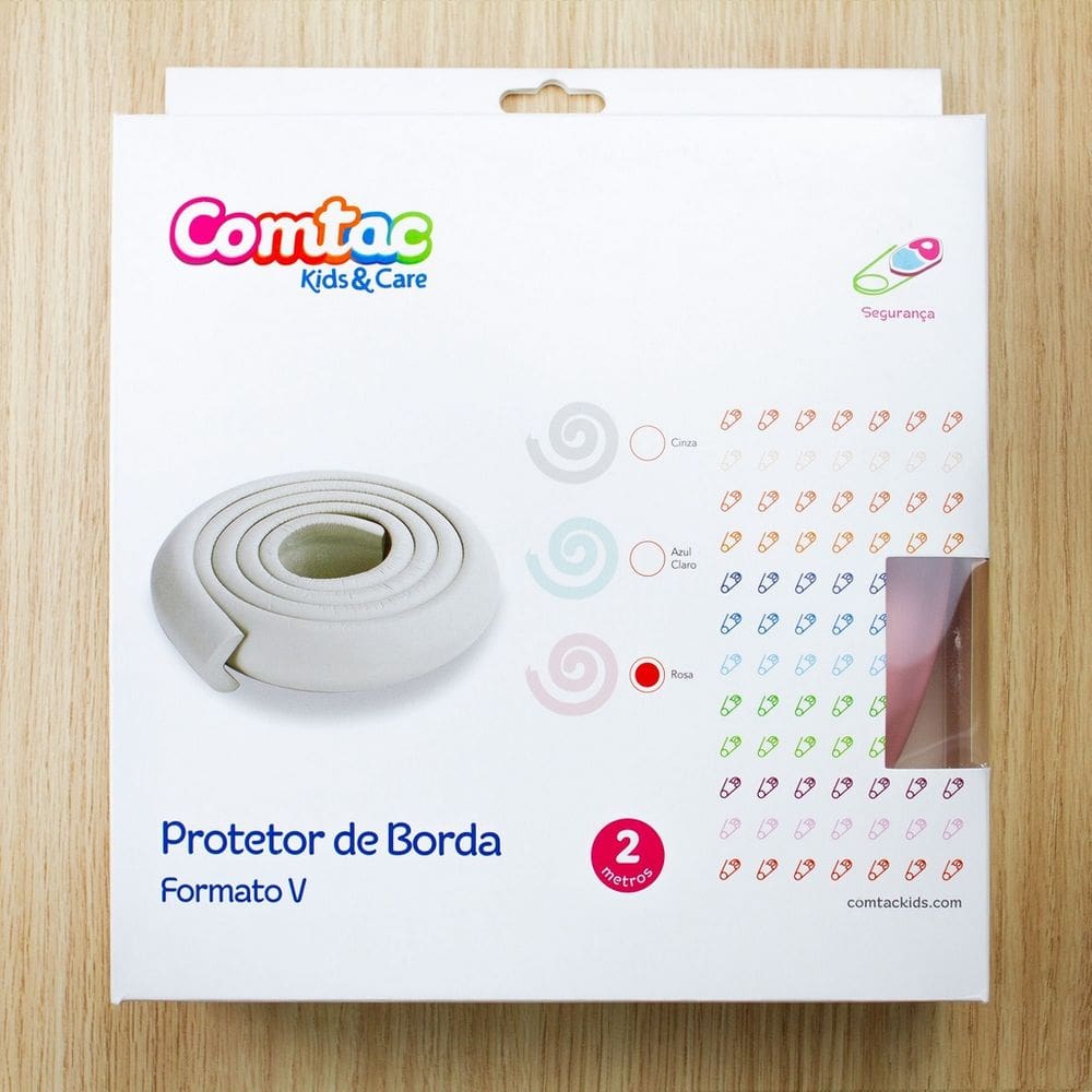 Protetor Para Borda Formato V Comtac Kids 4214