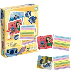 Jogo Infantil Quem Viu o Stitch? 30 Cartas Pedagógicas - Nig Brinquedos