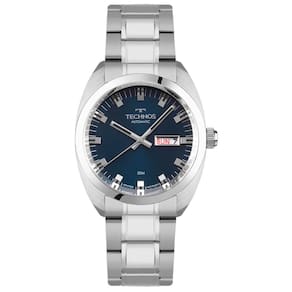 Relógio Technos Masculino Ref: 8205ov/1a Automático Clássico Prateado