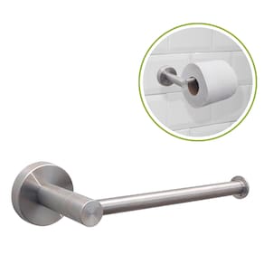 Porta Papel Higiênico Premium Luxo Inox Parede 17Cm Flvx