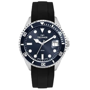 Relógio Technos Masculino Ref: 2415eb/2a Acqua Diver Prateado