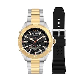 Relógio Technos Masculino Ref: Wt2050al/t1p Skydiver Anadigi Bicolor