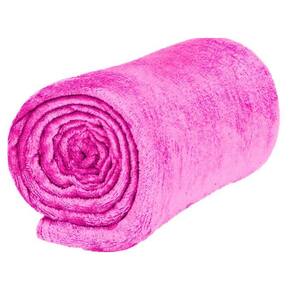 Cobertor Manta Casal Soft Macia Pink Veludo Fleece
