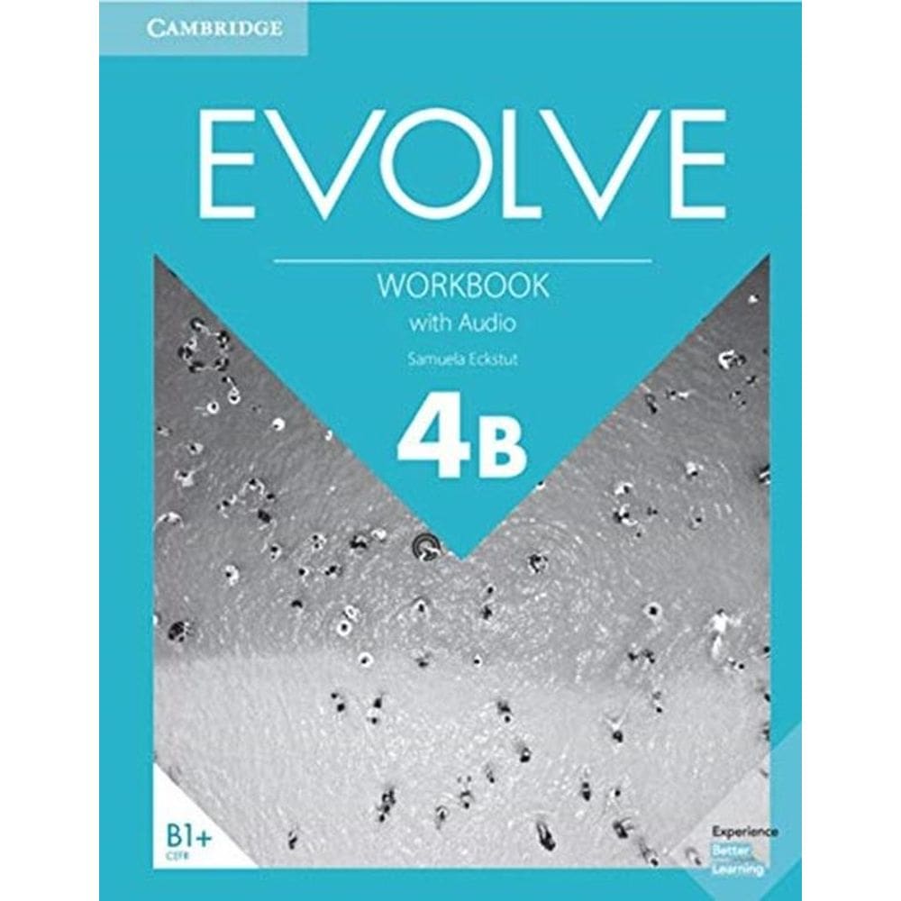 Evolve 4B - Workbook With Audio Download