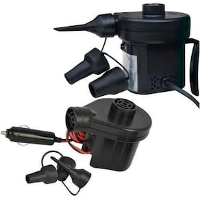 Kit Inflador De Ar 127V + 12V 3 Bicos Diferentes Nautika
