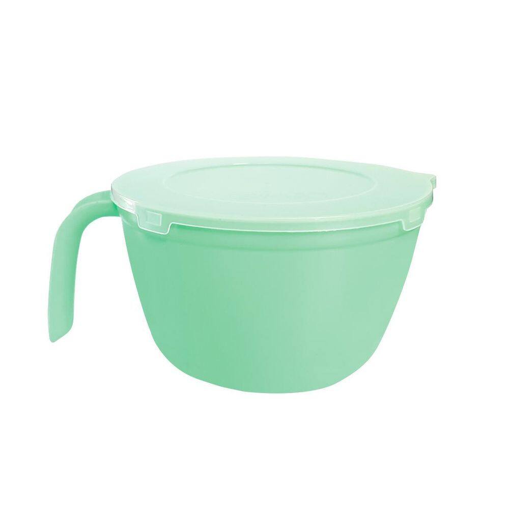 Tigela Verde Com Tampa Panelinha De 1,5 L Gourmet Multiuso