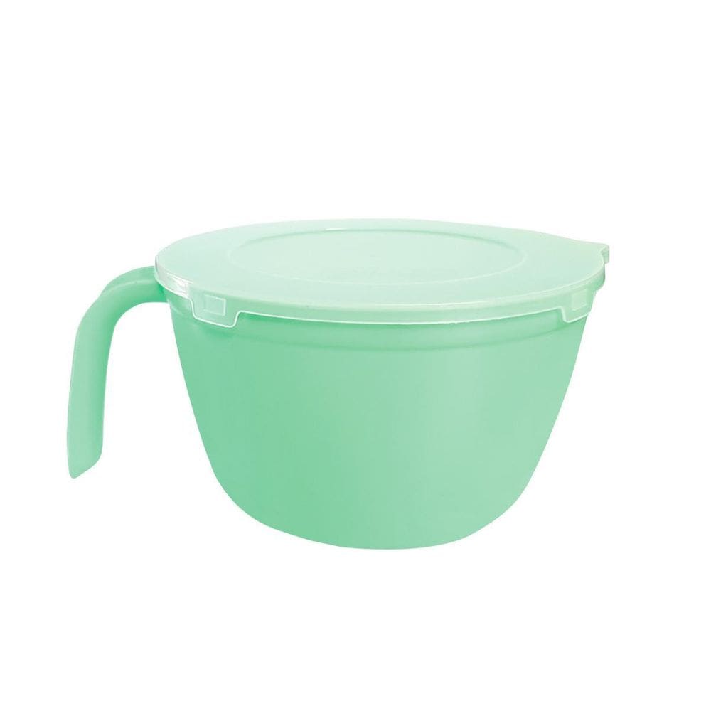 Tigela Verde Com Tampa Panelinha De 1,5 L Gourmet Multiuso
