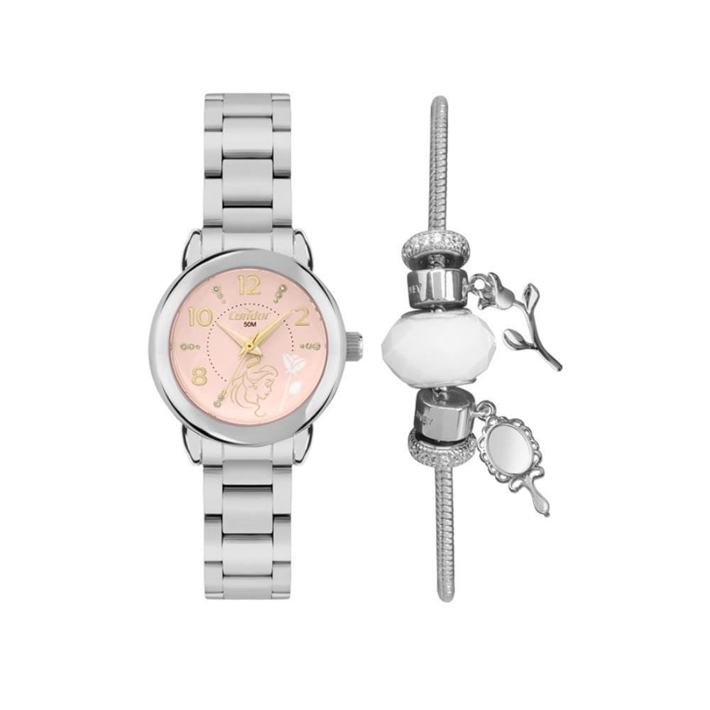 Relógio Condor Feminino Ref: Co2035Nmy/K4J Prateado Bela E A