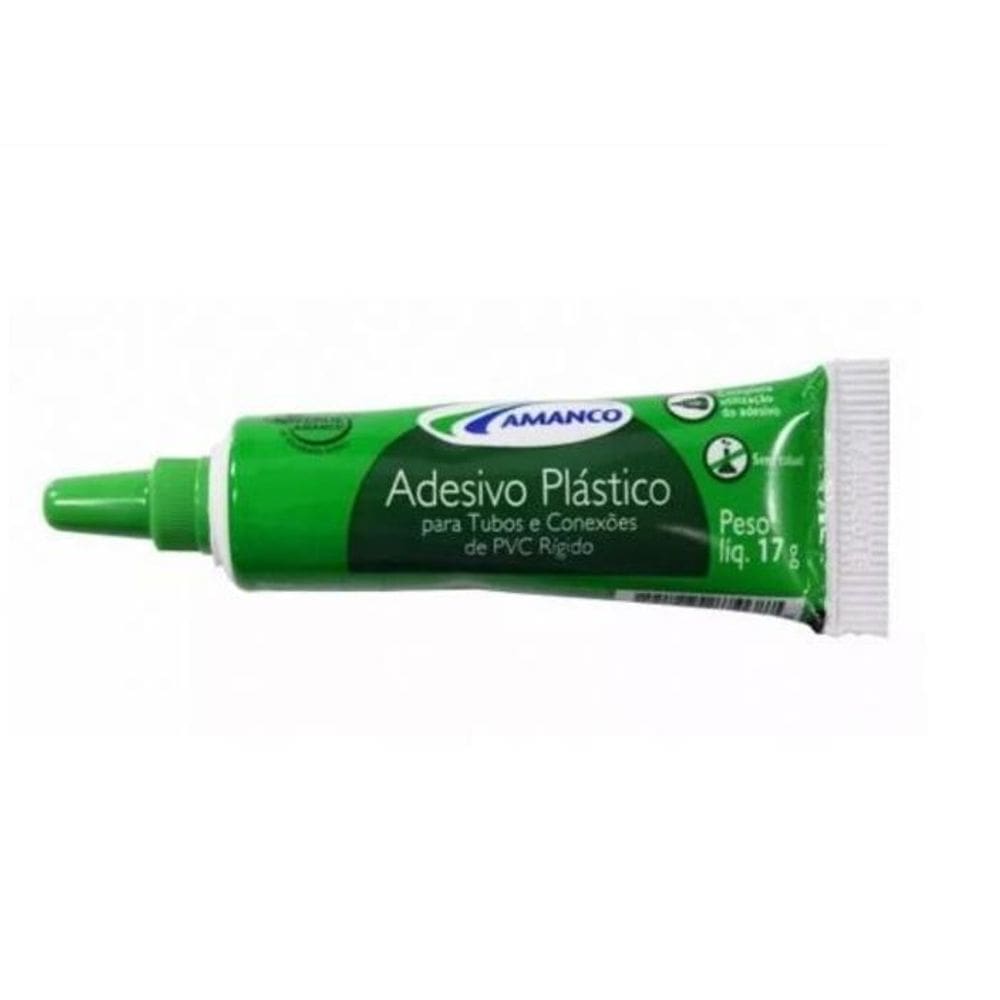 Adesivo Plástico Cola Tubo 17 G. Amanco