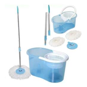 Esfregão Balde Perfect Mop Pro Giratório 360 C/2Refis 7L