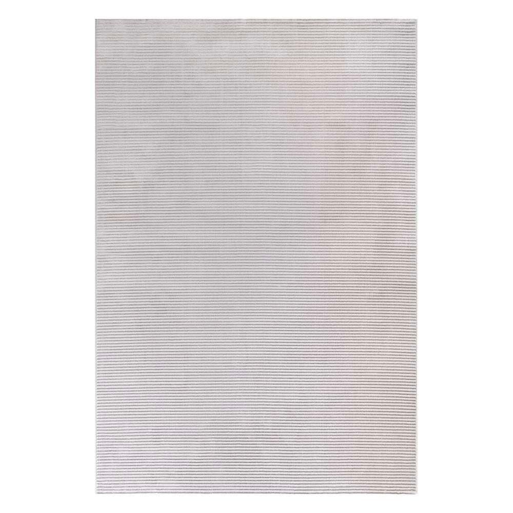 Tapete Para Sala Sofia 03 Bege e Cinza 1,00x1,40m - Edantex