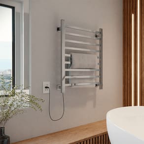 Aquecedor de Toalhas Térmico Quadratto Inox 110v Seccare