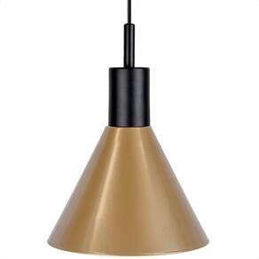 Lustre Pendente Blumenau Toni Minimalista E27 Bivolt Dourado