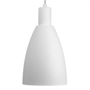 Lustre Pendente Blumenau Ceci Minimalista E27 Bivolt Branco
