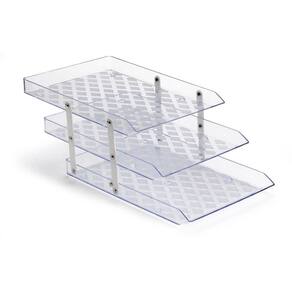 Caixa Correspondência Tripla Móvel Cristal - Maxcril
