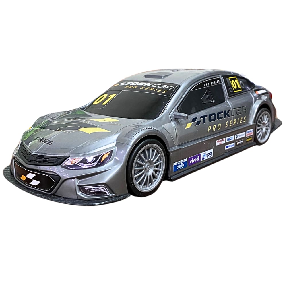 Carro à fricção Stock Car Puxe e Solte