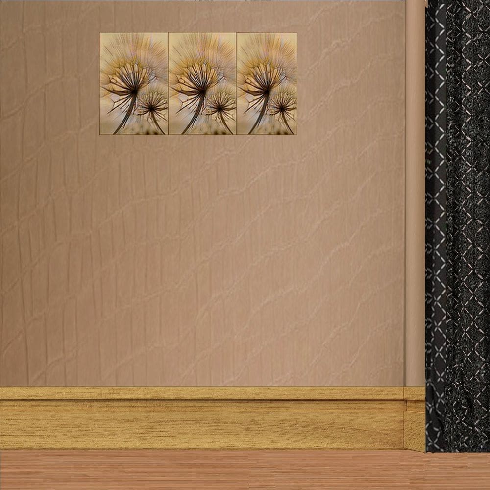 Rodapé de MDF Frisado de 7cm x 2,40m Rende 2,4 Metros Moldufama 702 Carvalho Prime