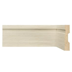 Kit Rodapé de MDF 5 Barras Frisadas de 10cm x 2,40m Rende 12 Metros Moldufama Decapê Provence