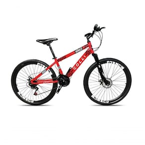 Bicicleta Colli Mônaco Aro 26 Disco 21 V Rapid Fire Cor Vermelho Tamanho Do Quadro 13,5 Vermelho