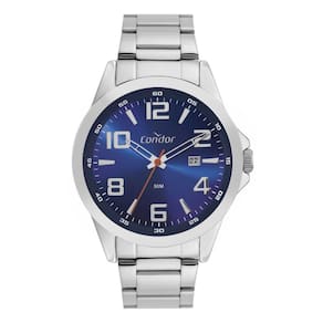 Relógio Condor Masculino Ref: Co2115myr/4a Casual Prateado