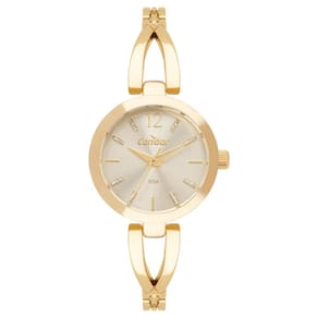 Relógio Condor Feminino Ref: Co2035nqf/5x Bracelete Dourado