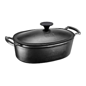 Caçarola Retrô Oval Tampa Ferro PanelaMineira 30x17,5cm 2,5L