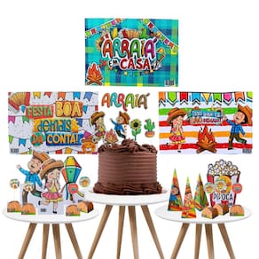 Kit Lembrancinhas de Festa Especial Tema Junina e São João