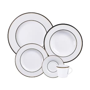 Aparelho de Jantar Tramontina Sienna em Porcelana Decorada 30 Peças