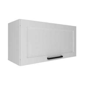 Armário Aéreo p/ Cozinha CZ-3316 c/ 1 Porta Basculante 80cm Branco - Tecno Mobili