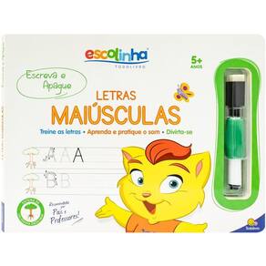 Escolinha Escreva e Apague II: Letras Maiúsculas