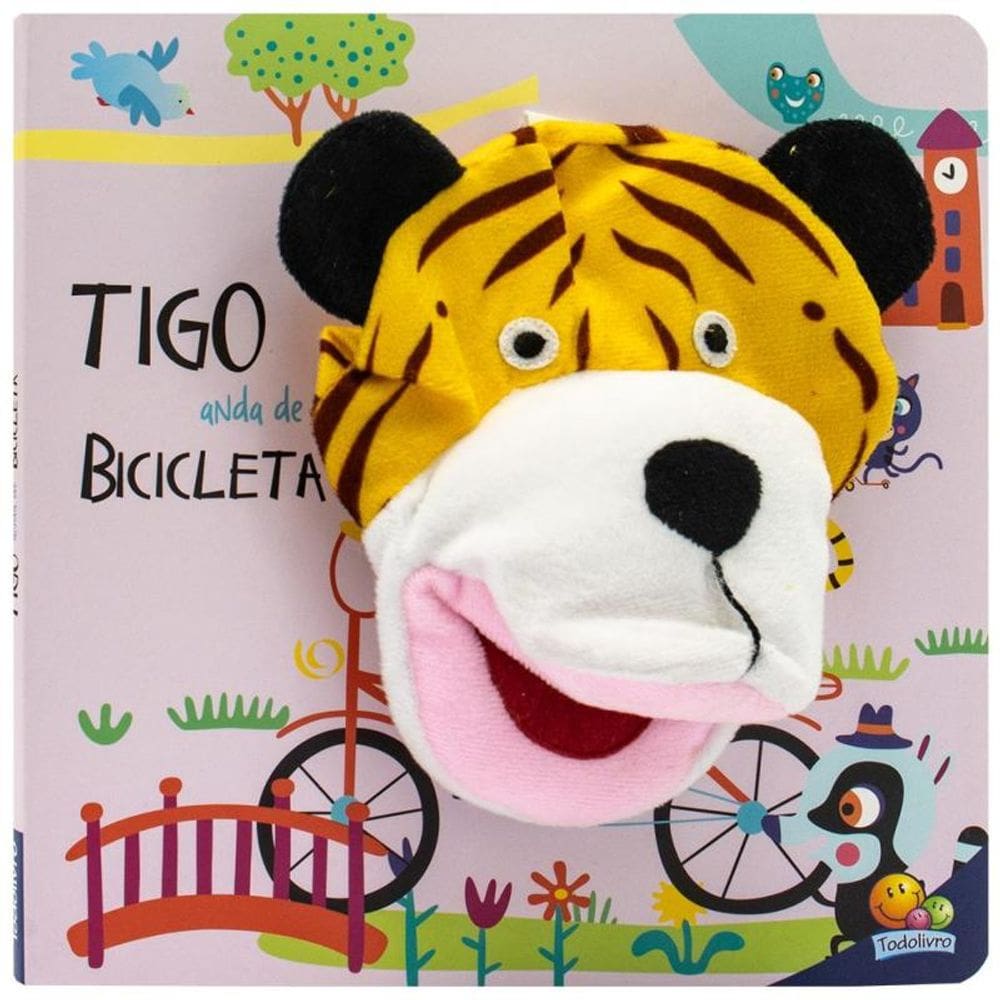Fantoches Animados: Tigo anda de Bicicleta