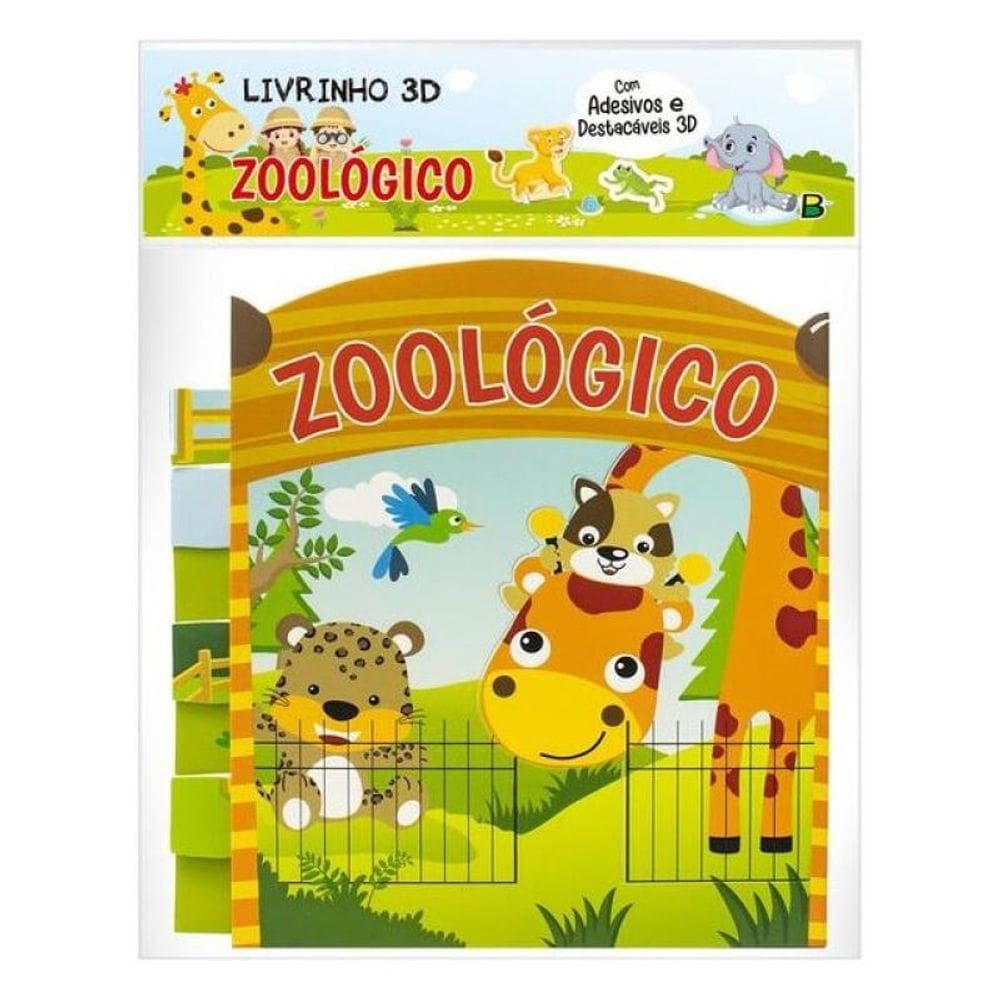 Livrinho 3D: Zoológico