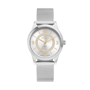 Relógio Technos Trend Prata Feminino 2036Msu/1K