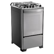 Fogão a Gás Dako Magister Inox Style 4 Bocas Mesa Inox - Bivolt