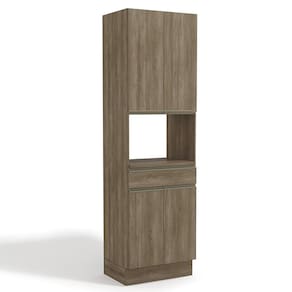 Torre Quente 240x70 cm 4P 1G MDP Maxxi G751 Nogal Kappesberg