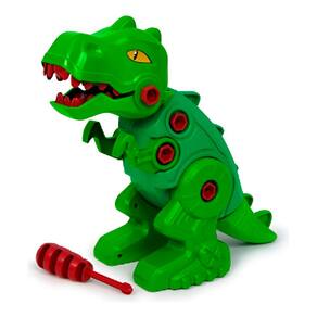 Brinquedo Dinossauro Montável Desmontável Infantil Cor:Verde