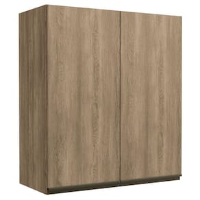 Armario Aereo 2 Portas 80 Cm Mdp Maxxi G764 Kappesberg Nogal