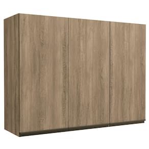 Armario Aereo 3 Portas 120 Cm Mdp Maxxi G766 Kappesberg Nogal