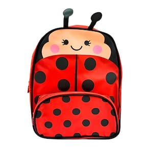Mochila Infantil Personagens Bichinhos Escolar Estampa:Joaninha