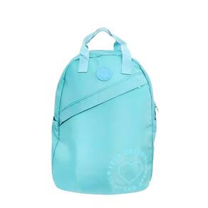 Mochila Escolar Juvenil de Costas Coloridas Escola Passeio Cor:Azul